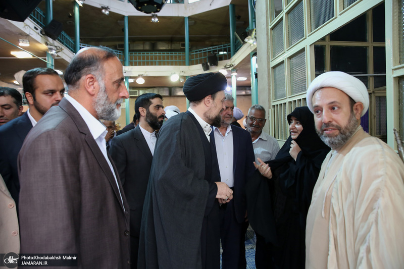 آیین رونمایی از نسخه جدید نرم افزار مجموعه آثار امام خمینی(ره) در حسینیه جماران