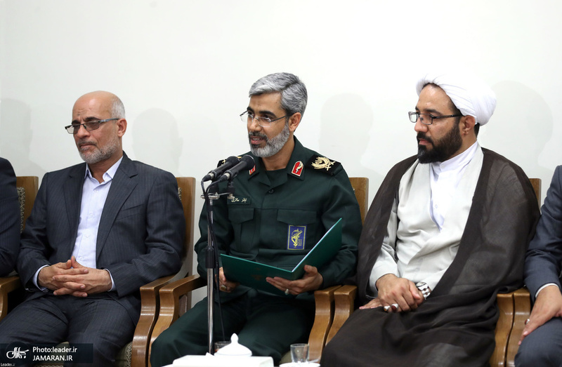 دیدار اعضای ستاد کنگره شهدای استان هرمزگان با رهبر معظم انقلاب