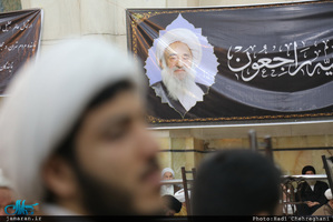  مراسم هفتمین شب ارتحال آیت الله حاج نصرالله شاه آبادی(ره) در قم 