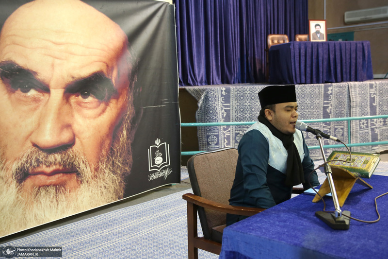 بازدید جمعی از شرکت کنندگان چهلمین دوره مسابقات بین المللی قرآن کریم از جماران