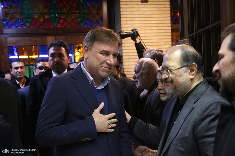 مراسم ترحیم مادر محمد شریعتمداری