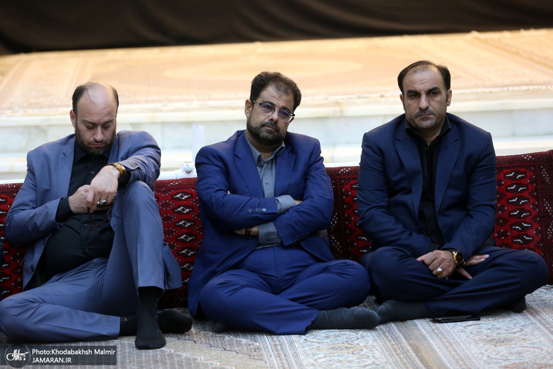 مراسم شب عاشورا در حرم مطهر امام خمینی (س)