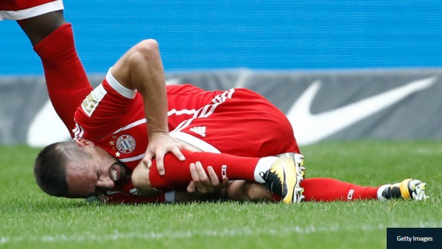 دوری 2 الی 3 ماهه فرانک ریبری از میادین فوتبال