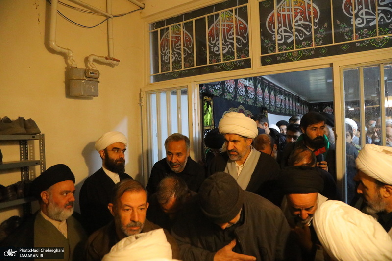 دومین شب عزاداری حضرت فاطمه (س) در بیت آیت الله دوستی زنجانی‎