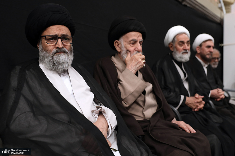 آخرین شب مراسم عزاداری محرم در حسینیه امام خمینی