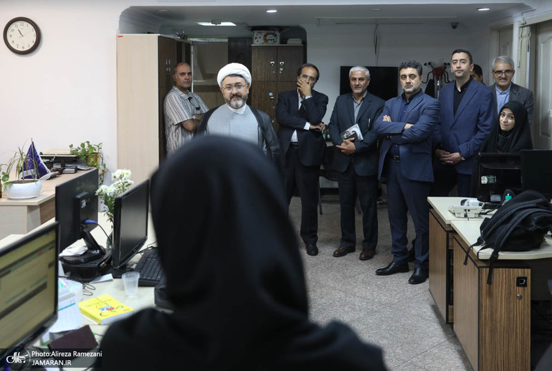 بازدید رییس موسسه تنظیم و نشر آثار امام خمینی (ره) از خبرگزاری ایسنا