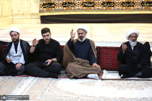 مراسم عزاداری حضرت اباعبدالله الحسین (ع) درحرم مطهر امام خمینی (س)