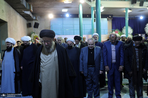 مراسم بزرگداشت آیت الله موسوی بجنوردی (ره) در حسینیه جماران - 1