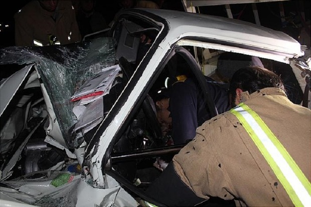 حادثه رانندگی در پارس آباد یک کشته و سه مصدوم برجای گذاشت