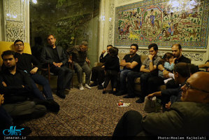 عزاداری شب عاشورای حسینی در منزل صادق خرازی