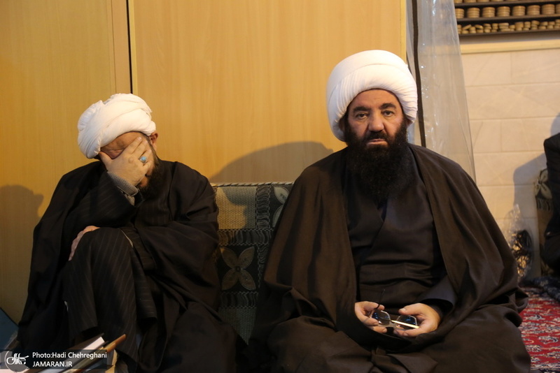 عزاداری در بیوت مراجع عظام تقلید و علما در سالروز شهادت حضرت فاطمه(س)