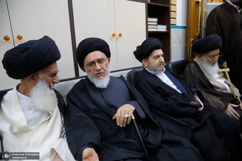 مراسم ختم همسر شهید آیت الله سید مصطفی خمینی (ره) -1