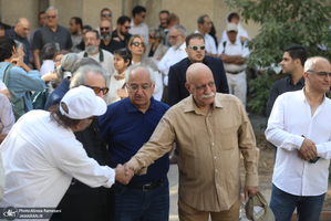 مراسم تشییع ناصر تقوایی