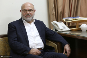 دیدار آصف لقمان قاضی، مدیر امور بین‌الملل جماعت اسلامی پاکستان با سید حسن خمینی