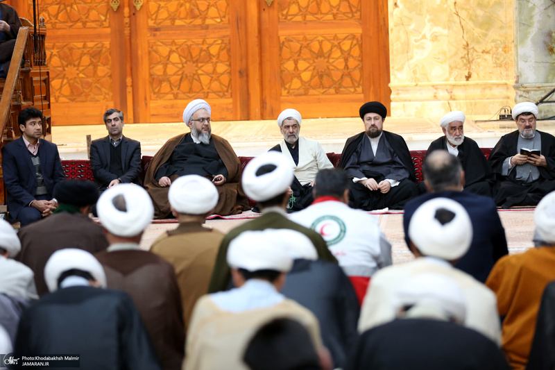 مراسم شهادت حضرت فاطمه الزهرا (س) در حرم مطهر امام خمینی (س)