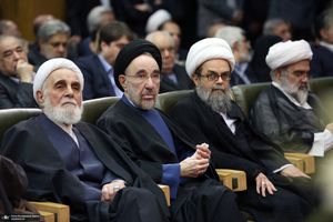 مراسم چهلمین روز درگذشت آیت الله بجنوردی در دائره المعارف بزرگ اسلامی - 2