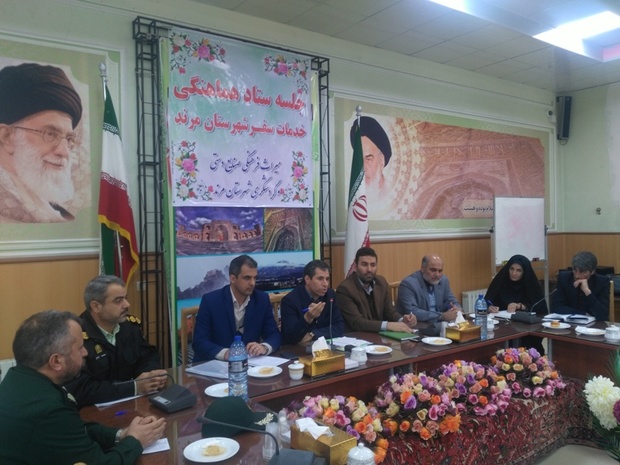 ورودی شهر مرند ساماندهی می شود
