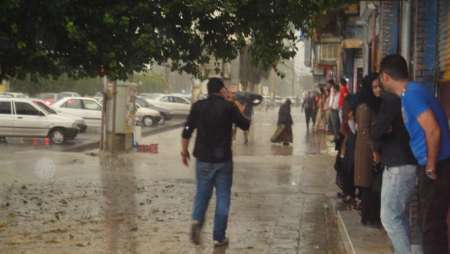 آغاز بارش باران و احتمال وقوع سیلاب در مازندران از امشب