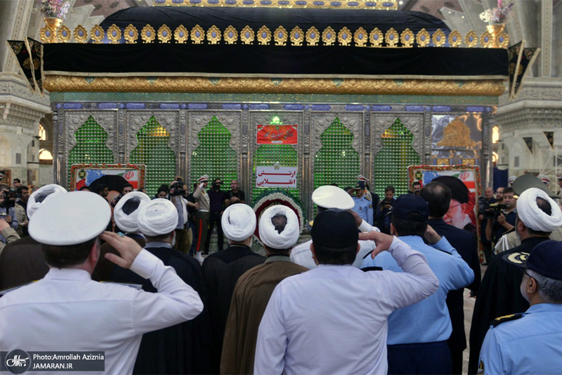 تجدید میثاق فرماندهان و کارکنان سازمان عقیدتی سیاسی آجا با آرمان‌های حضرت امام(س)