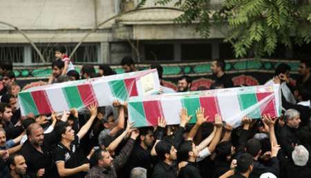 12 شهید حادثه تروریستی تهران در  بهشت زهرا(س) به خاک سپرده خواهند شد