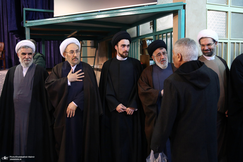 مراسم ختم مرحوم حجت الاسلام و المسلمین صالحی منش در حسینیه جماران