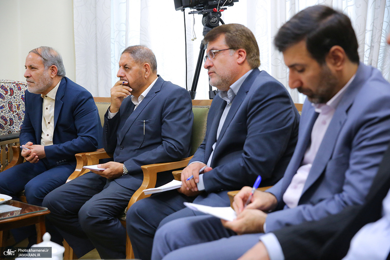 دیدار فقها و حقوقدانان شورای نگهبان با رهبر معظم انقلاب