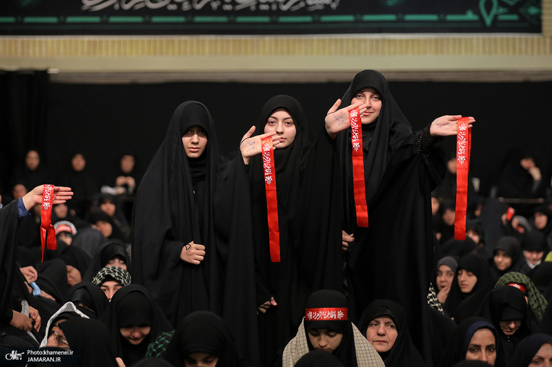 دومین شب مراسم عزاداری حضرت فاطمه‌زهرا (س) در حسینیه امام خمینی