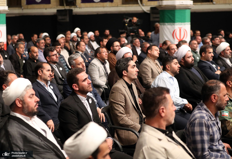 دیدار اعضای ستاد برگزاری کنگره ملی شهدای استان اردبیل با رهبر معظم انقلاب