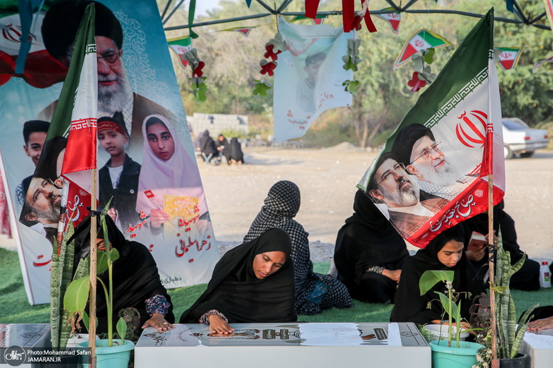 دیدار با خانواده شهیدان جمالی نژادی و سلیمنی از شهدای دانش آموز میناب