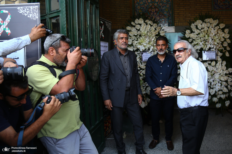 مزاسم ختم مرحوم سعید راد در مسجد  الرسول (ص)