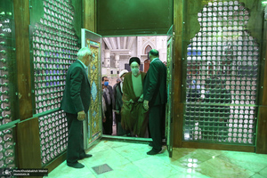 حضور سید محمد خاتمی در حرم مطهر امام‎ خمینی (س)