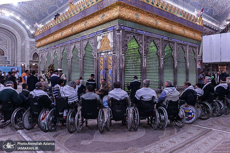 تجدید میثاق جانبازان قطع نخاع با آرمان های حضرت امام خمینی(س)