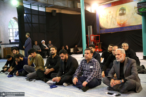 مراسم عزاداری هیئت «حسین جانم» در حسینیه جماران