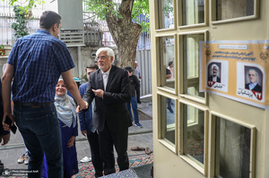 مرحله دوم انتخابات ریاست جمهوری چهاردهم در حسینیه جماران - 1