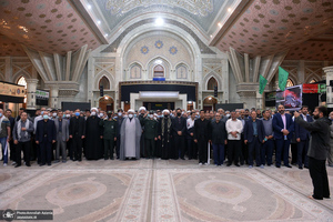 تجدید میثاق بسیجیان ادارات و وزارتخانه های استان تهران با آرمان های امام خمینی (س)