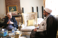 دیدار سرپرست موسسه تنظیم و نشر آثار امام خمینی(س) با سفیر فلسطین در تهران/ صلاح زواوی