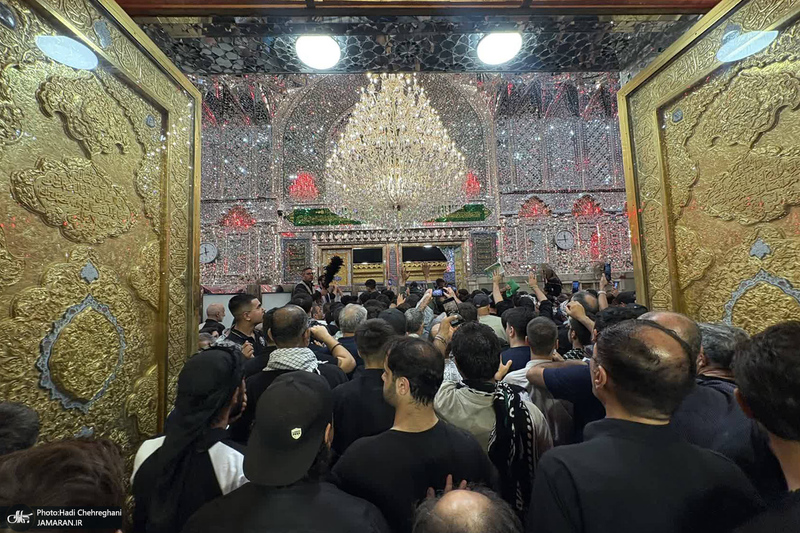 هم قدم با زائران اباعبدالله الحسین (ع)؛ حرم امیر المومنین (ع)