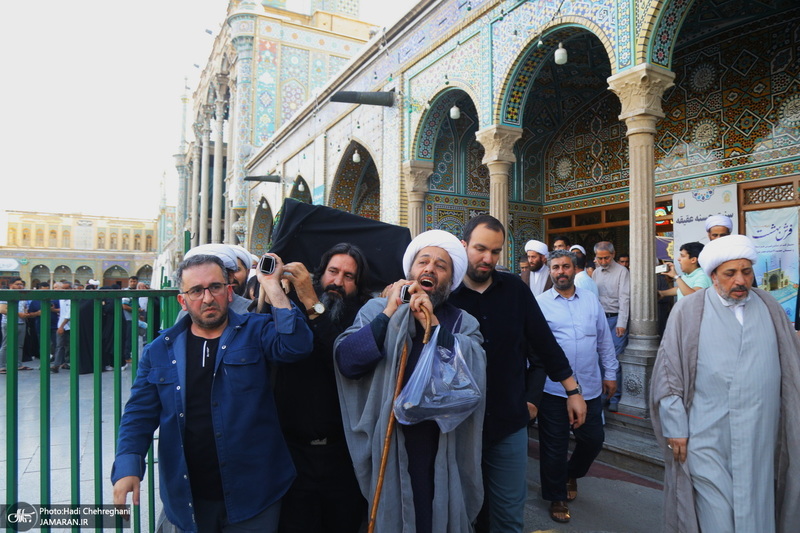 مراسم تشییع مرحوم استاد محمد حسین حشمت‌پور‎