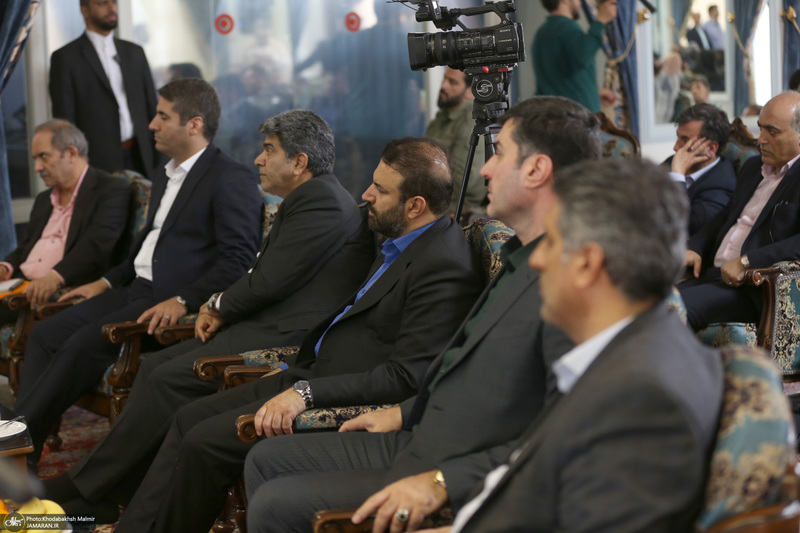 دیدار استاندار تهران و مدیران استان با سید حسن خمینی