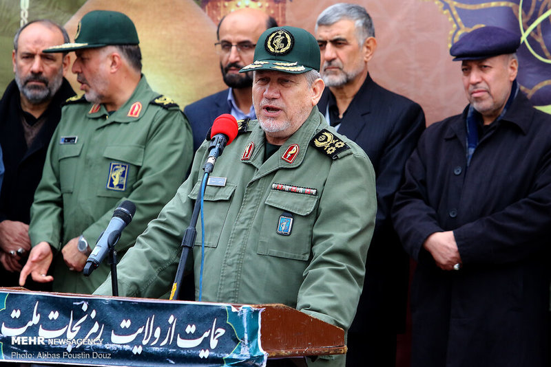 تجمع بزرگداشت شهید حاج قاسم سلیمانی در میدان امام خمینی(س) اصفهان + تصاویر