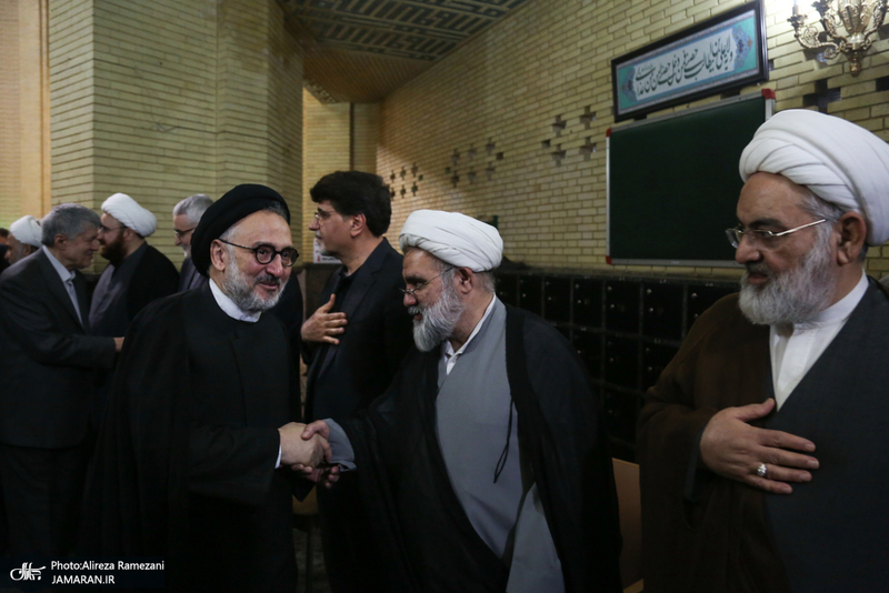 مرسم ختم مرحومه حاجیه خانم صدیقه بروجردی