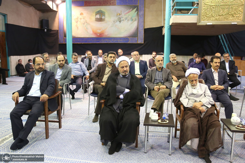 مراسم عزاداری به مناسبت سالروز شهادت امام جعفر صادق(ع) در حسینیه جماران