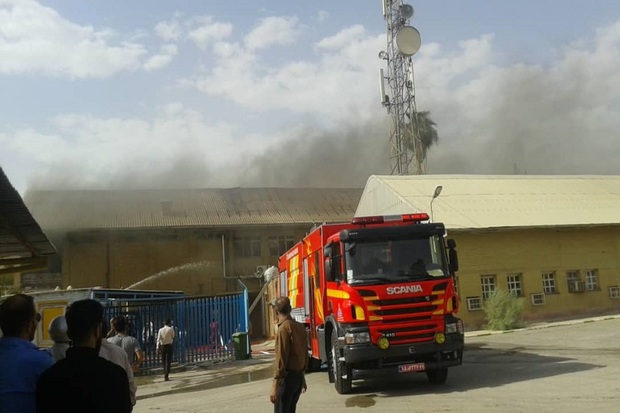 آتش سوزی ساختمان مرکزی شرکت نفت گچساران مهار شد