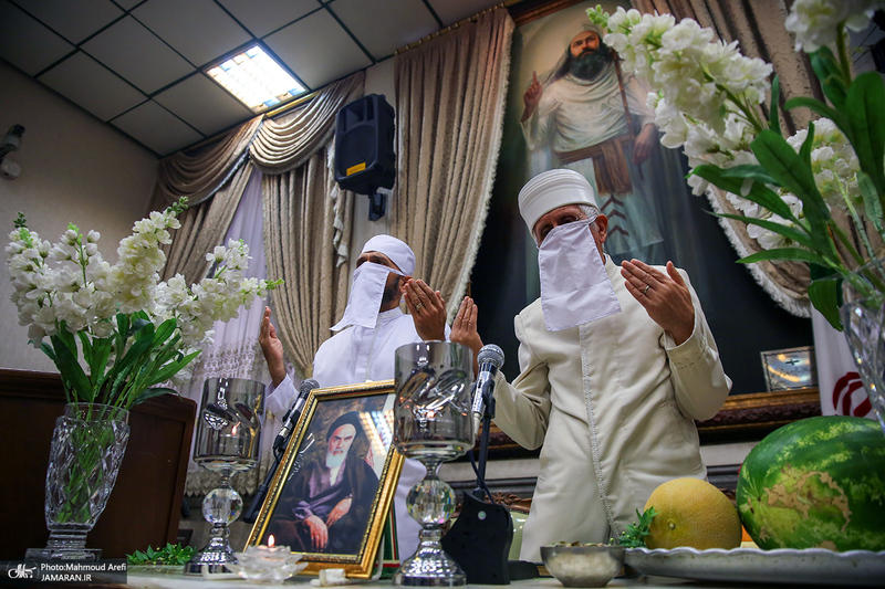 مراسم بزرگداشت امام خمینی (س) در آدریان زرتشتیان