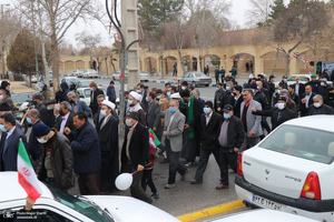 راهپیمایی 22 بهمن در خمین