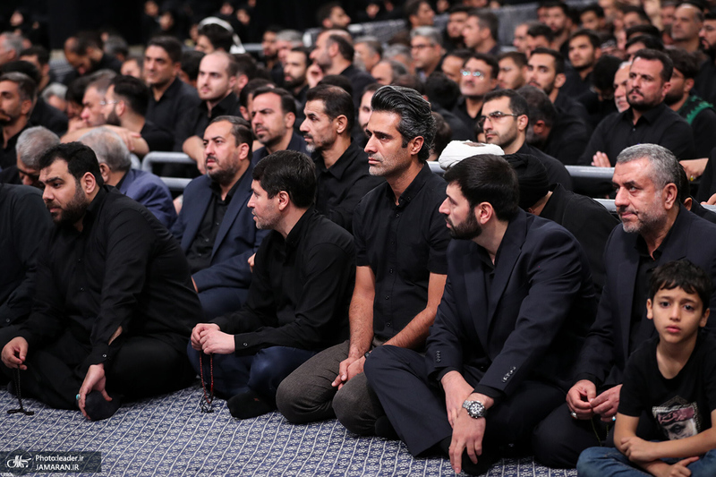 مراسم شام غریبان سید و سالار شهیدان در حسینیه امام خمینی