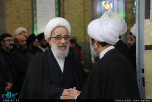  مراسم هفتمین شب ارتحال آیت الله حاج نصرالله شاه آبادی(ره) در قم 