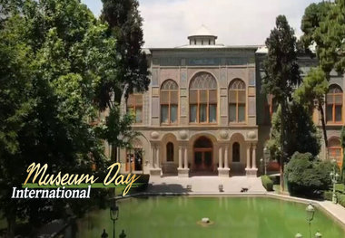 معرفی کاخ گلستان در شبکه تلویزیونی چین