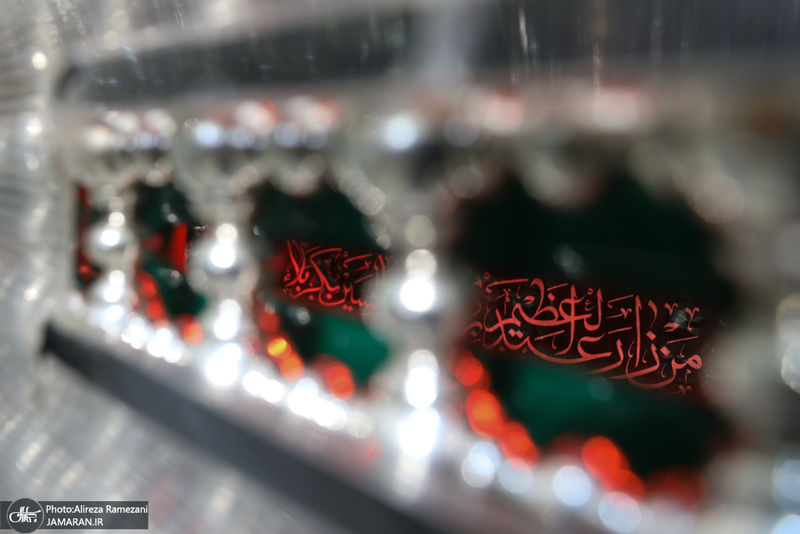 غباروبی ضریح مطهر حضرت عبدالعظیم حسنی (ع) و امام زاده حمزه (ع)