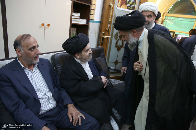 مراسم ختم همسر شهید آیت الله سید مصطفی خمینی (ره) -2